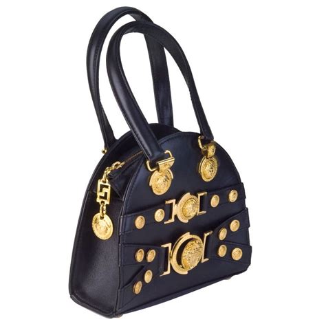 versace mini bag black|gianni Versace mini bag.